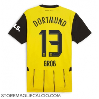 Borussia Dortmund Pascal Gross #13 Maglia Gara Casa Repliche 2024-25 Maniche Corte